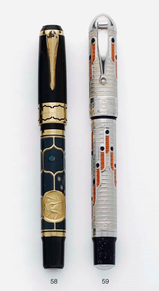 STYLO PLUME "COSMOS ENIGMA", PAR MONTEGRAPPA