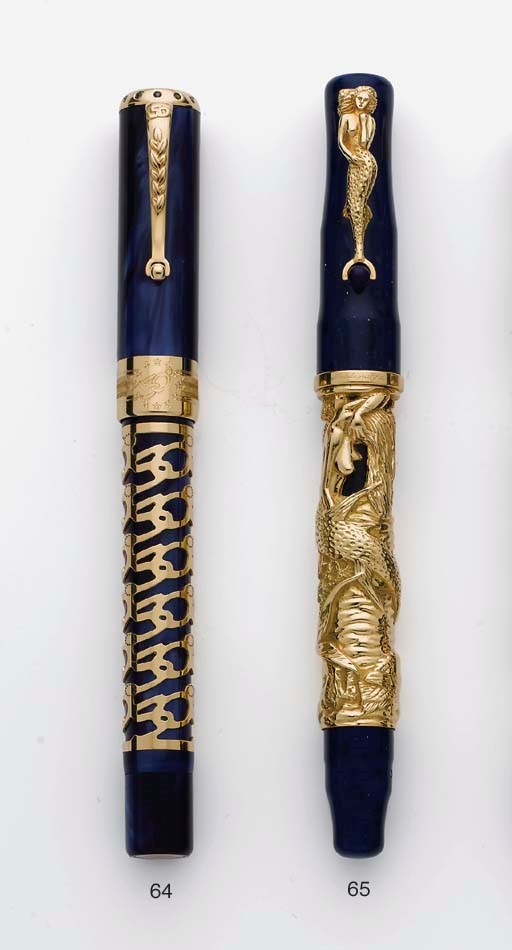 STYLO PLUME "EUROPEAN COMMUNITY'S 50TH ANNIVERSARY", PAR MONTEGRAPPA