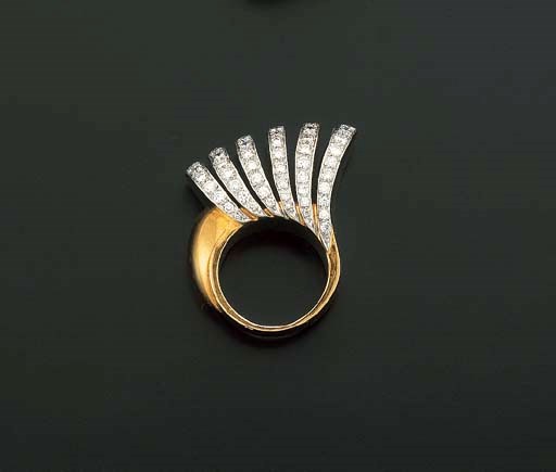 BAGUE COCKTAIL DIAMANTS