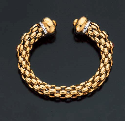 BRACELET RUBIS, SAPHIRS, EMERAUDES ET DIAMANTS