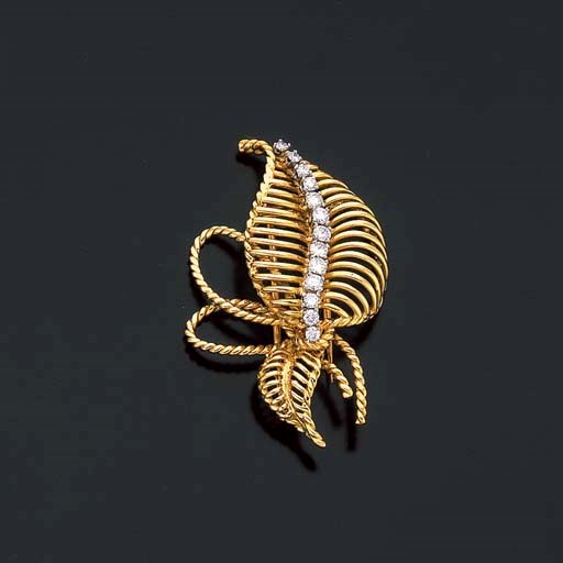 CLIP DIAMANTS, PAR CARTIER