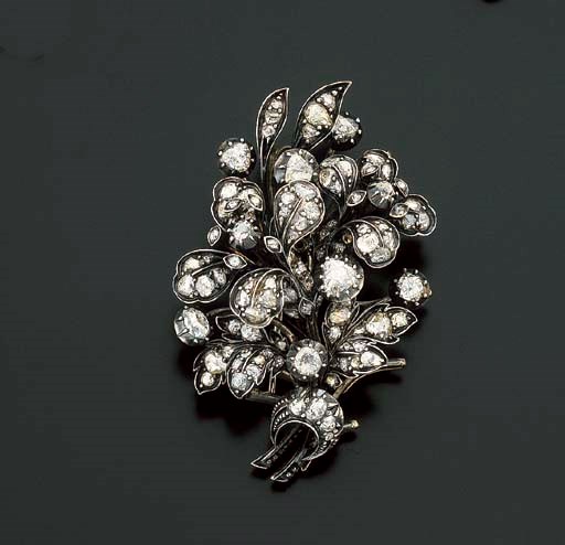 BROCHE DIAMANTS