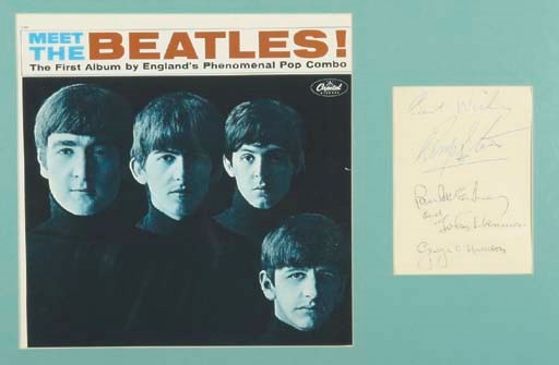 BEATLES AUTOGRAPHS