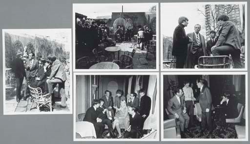 BEATLES & ED SULLIVAN PUBLICITY PHOTOS
