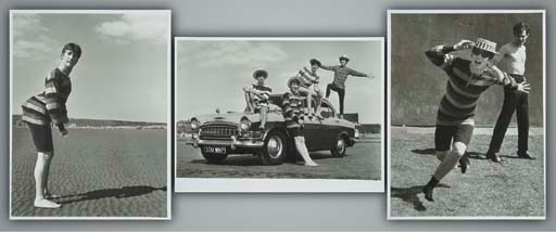 THREE BEATLES AND JOHN LENNON PHOTOGRAPHS BY DEZO HOFFMANN