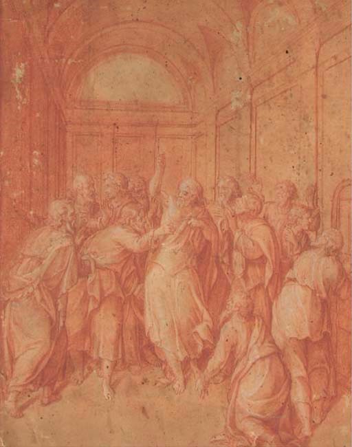 Attribué à Giuseppe Cesari, il Cavaliere d'Arpino (1568-1640)