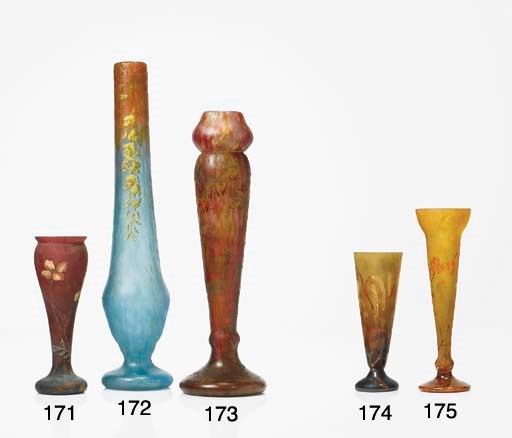 HAUT VASE BALUSTRE RENFLé à LA PARTIE SUPéRIEURE SUR PIéDOUCHE