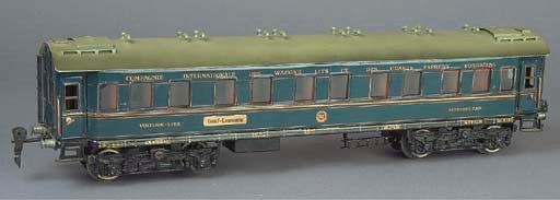 A  Märklin four-axle 1943G 40cm. CIWL Sleeping Car