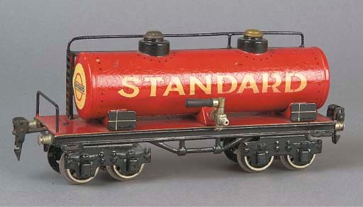 A Märklin four-axle 1954ST 21.5cm. Standard tank wagon