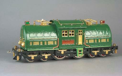 A Williams Lionel-replica Standard Gauge unpowered No. 381E Bild-A-Loco CMStP&P Olympian 4-4-4 Electric Locomotive