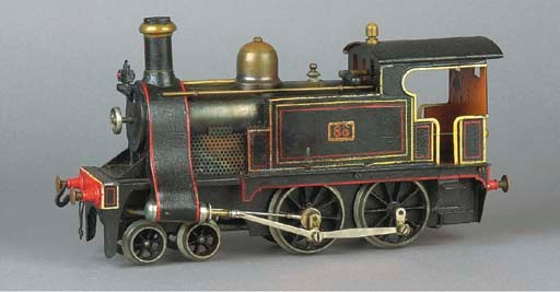 A Bing Gauge II spirit-fired North London Railway 4-4-0 Tank Locomotive No. 88