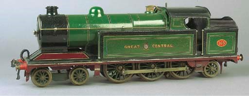 A Bing for Bassett-Lowke Gauge II electric Great Central Railway 4-6-2 Tank Locomotive No. 165