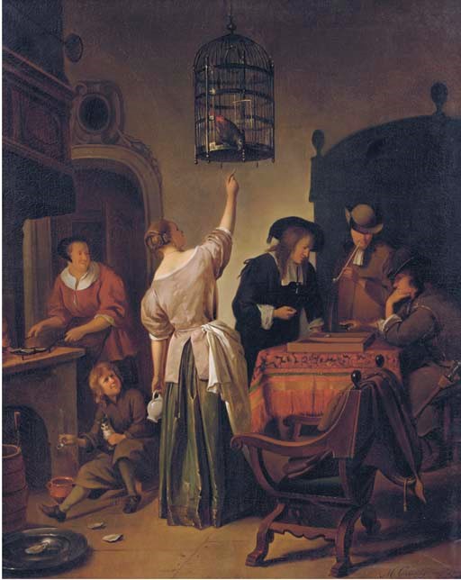 Moritz Calisch (1819-1870) after Jan Havicksz. Steen