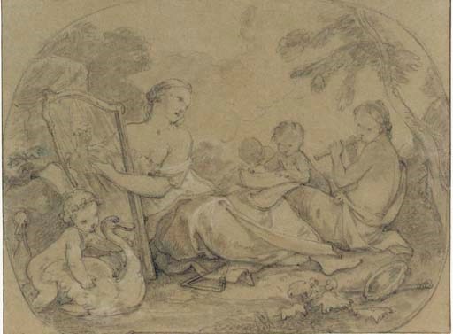Charles-Joseph Natoire (Nîmes 1700-1777 Castel Gandolfo)