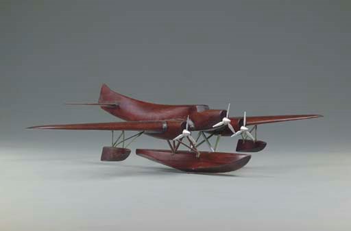 A well-constructed and modelled float-plane version of the Couzinet 70 "Arc-en-Ciel"
