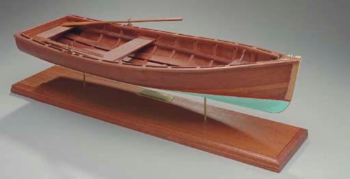 A model of a Key West sponge boat