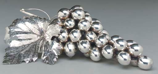 AN ITALIAN SILVER TABLE ORNAMENT,