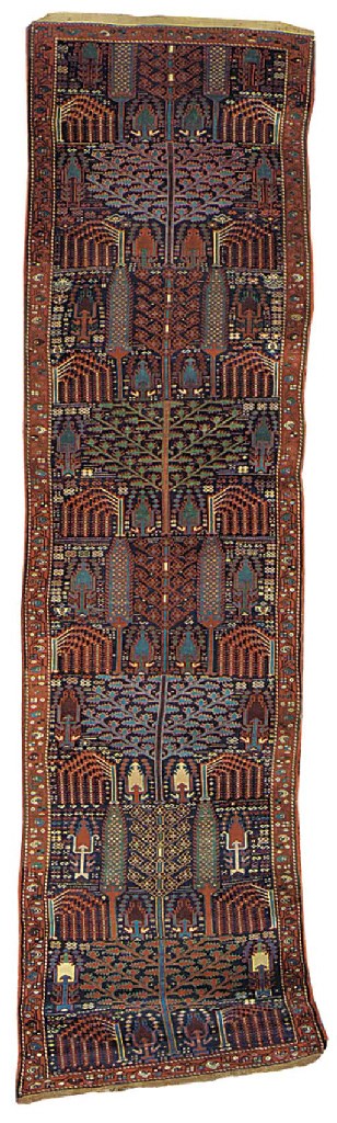 An antique Bakhtiari runner