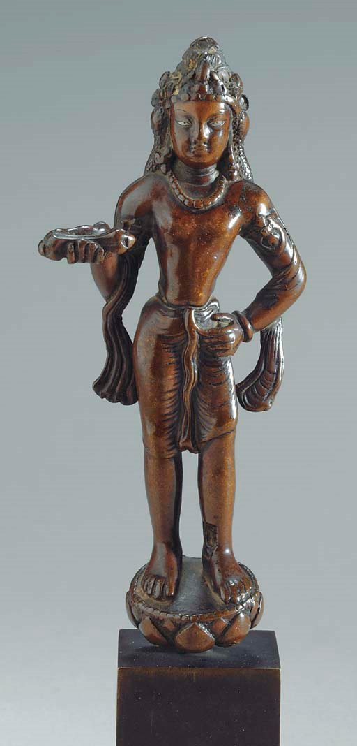 A Bronze Figure of Vajrapani