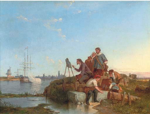 Pieter Cornelis Dommersen (Dutch, 1834-1908)