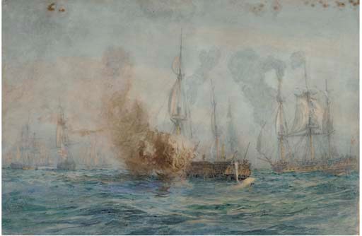 Circle of William Lionel Wyllie, R.A. (1851-1931)