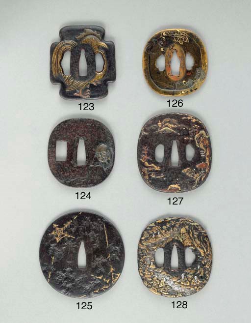 An Iron Jakushi School Tsuba