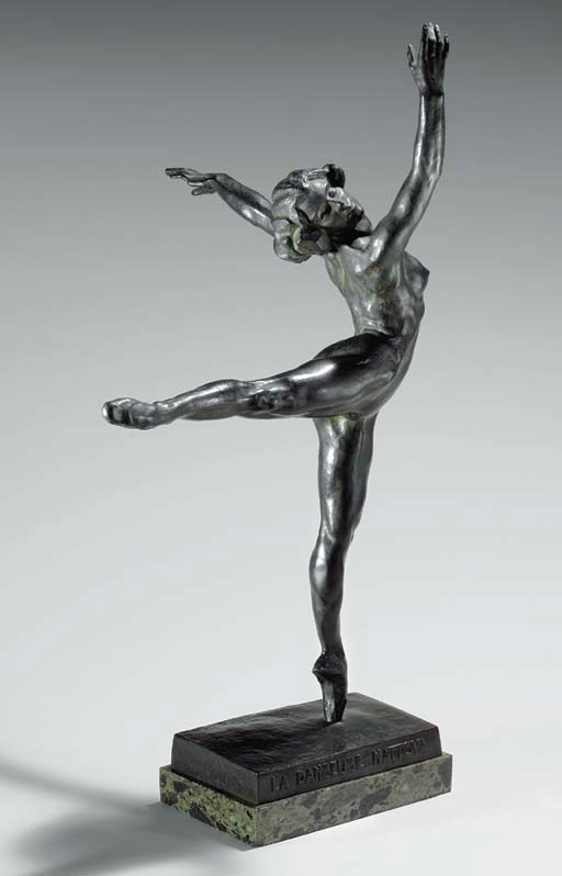 A BRONZE DEPICTING 'LA DANSEUSE NATTOVA'