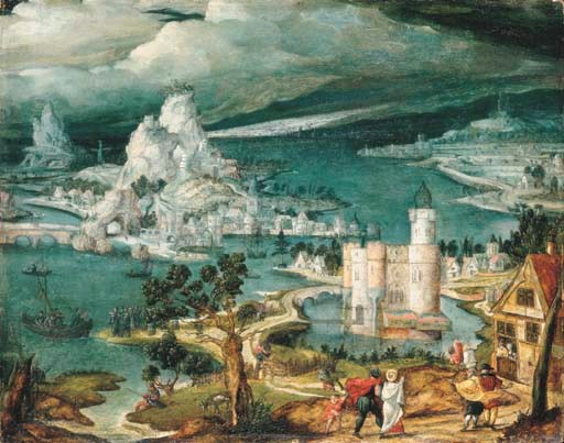 The Master of the Calling of Saint Matthew or the Monogrammist L.C. (Active Antwerp, circa 1550).