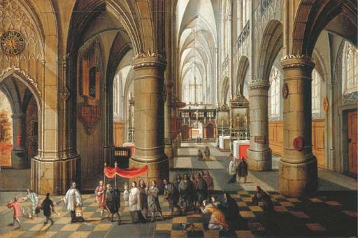 Pieter Neefs II (Antwerp 1620-after 1675)