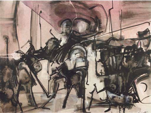 Gianni Bertini (Italian, b. 1922)