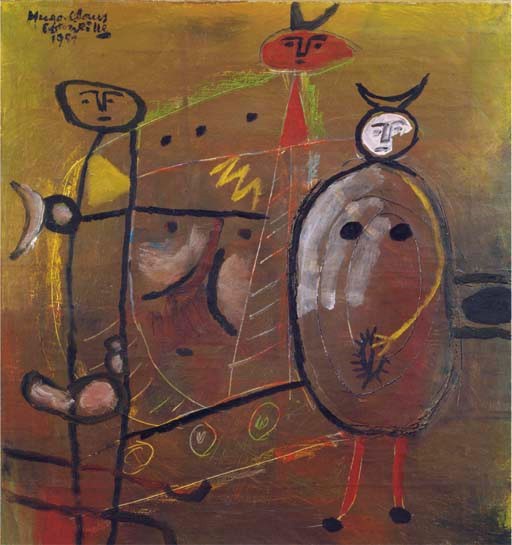 Corneille (Dutch, b. 1922) and Hugo Claus (Belgian, b. 1929)