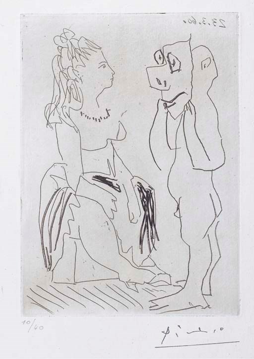 [PICASSO] -- Pablo Picasso the illustrated books: catalogue raisonné. Genève: Patrick Cramer, 1983. In-folio (310 x 222 mm). Etui de l'éditeur.