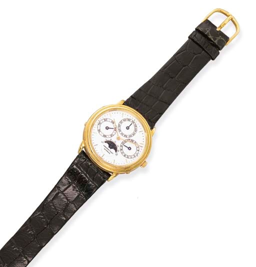 A GENTLEMAN'S 'QUANTIEME' PERPETUAL WRISTWATCH, BY AUDEMARS PIGUET