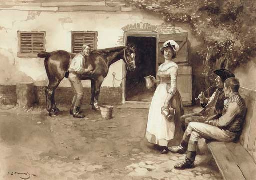 Sir Alfred James Munnings, P.R.A., R.W.S. (1878-1959)