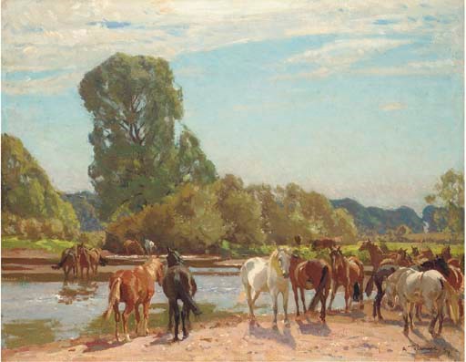 Algernon Talmage, R.A. (1871-1939)