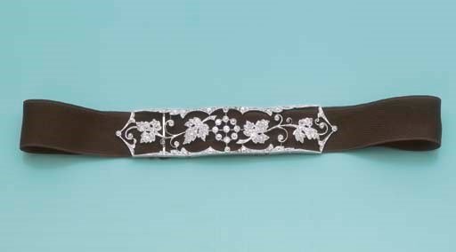 COLLIER CHOCKER DIAMANTS