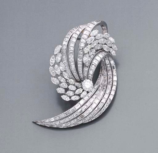 BROCHE CLIP DIAMANTS