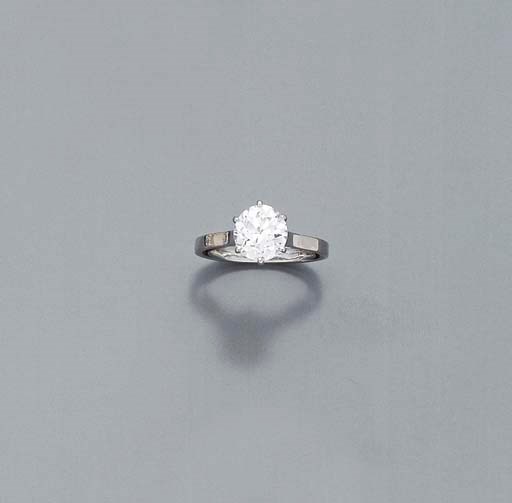 BAGUE SOLITAIRE DIAMANT