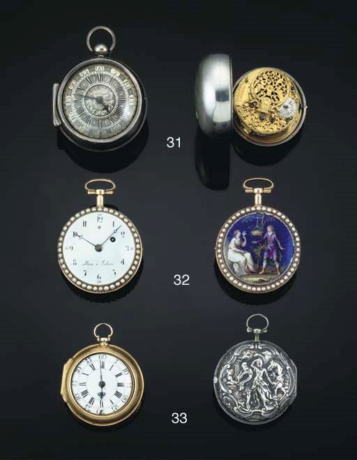 Thomas Haydon. An 18ct Gold Paircased Verge Watch
