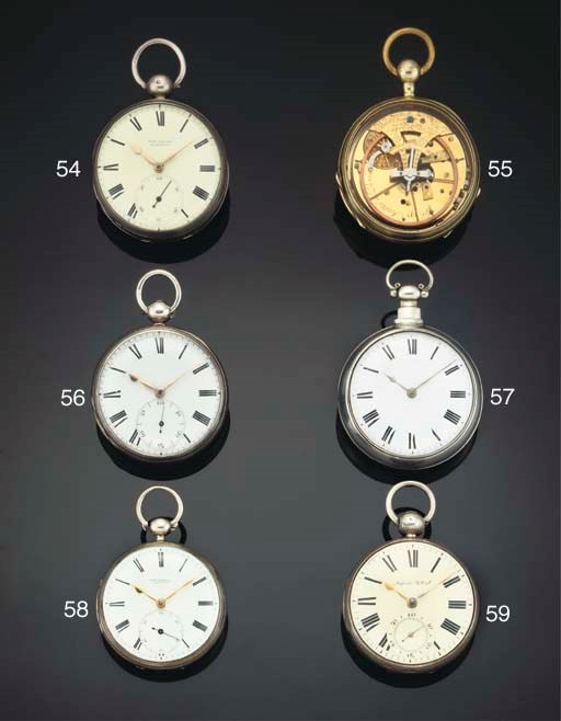 Charles Kelvey. A Silver Openface Massey I Lever Watch