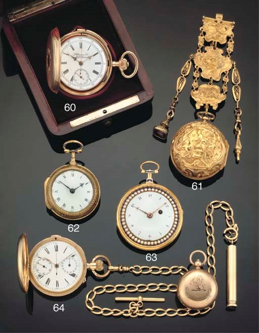 R. Manners. A gilt Metal Verge Watch