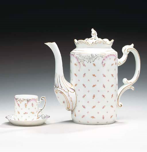 A ROSENTHAL PORCELAIN PART DINNER SERVICE,