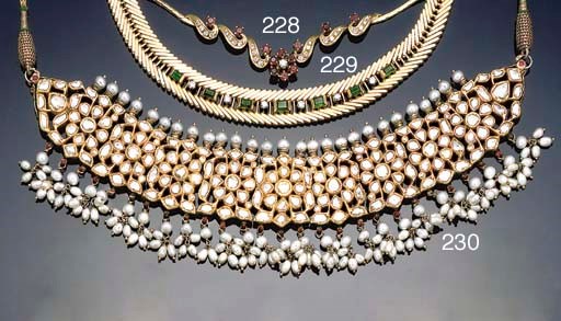 A ruby and diamond necklace
