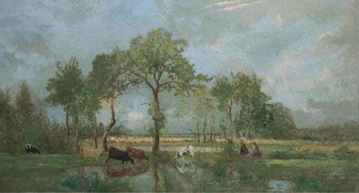 CHARLES LE ROUX (NANTES 1814-1895)