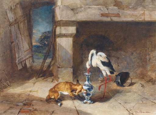 PHILIPPE ROUSSEAU (PARIS 1816-1887 ACQUIGNY)