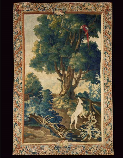 TAPISSERIE D'EPOQUE LOUIS XV