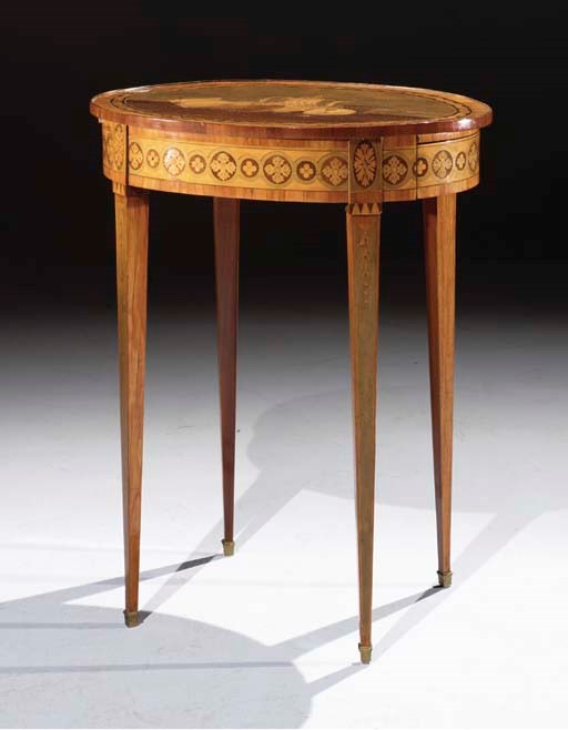 TABLE DE SALON D'EPOQUE LOUIS XVI