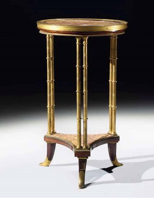 GUERIDON DE STYLE LOUIS XVI