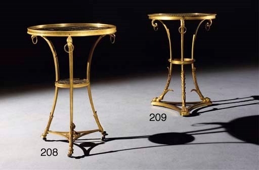 GUERIDON DE STYLE LOUIS XVI