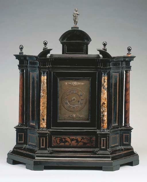 OROLOGIO DA TAVOLO, CENTRO ITALIA, SECOLO XIX,